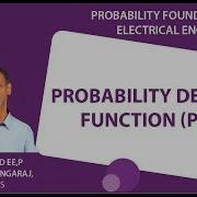 Probability Density Function Pdf