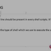 Introduction Of Shell Scripting