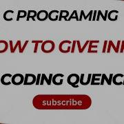 10 Taking Input Using Scanf Function C Language For Beginners