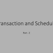 Transaction And Schedule Part 2 Schedule Lost Update Dirty Read And Unrepeatable Read Problem