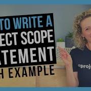 Project Scope Statement IN 4 EASY STEPS