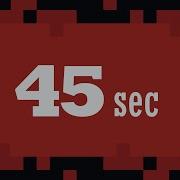 45 Second Timer Basic Red