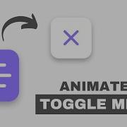 Animated Toggle Menu Button Using HTML CSS JavaScript How To Create Hamburger Toggle Menu