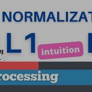 13 Scikit Learn 10 Preprocessing 10 Intuition For Normalization L1 L2
