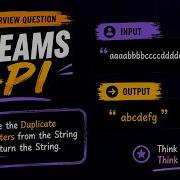 Java 8 Interview Question 2 Remove Duplicate Characters From String Using Streams Java8
