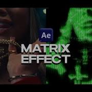How To Make MATRIX Effects In After Effects NO PLUGINS
