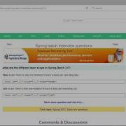 What Are The Different Bean Scope In Spring Batch 3 0 Javapedia Net