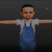 MakeHuman To Unity Via Blender Rigged Character Textured Facial Animations Game Controls