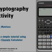 6 Of 6 Cryptography Activity Using Matrices