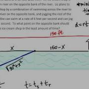Walk Swim Optimization Problem