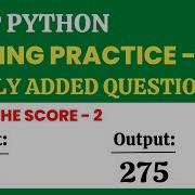 Print The Score 2 Coding Practice 6A Python CCBP 4 0