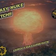 Fallout 76 Очень простой глюк с ядерной бомбой Запускайте ядерную бомбу быстро
