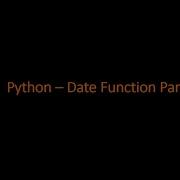 Python Date Format Part 1