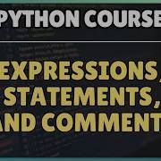 4 Python Expressions Statements And Comments Core Building Blocks Of A Python Program