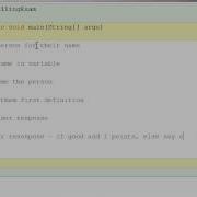 Java Pseudo Code BlueJ American Accent