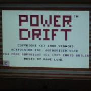 Powerdrift On C64 Loading Plus Ingame Non Commentary Version
