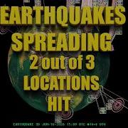 6 16 2026 EARTHQUAKES SPREADING 2 Out Of 3 Locations Hit By Large M6 4 M6 7 Activity
