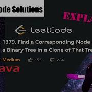 LeetCode 1379 Find A Corresponding Node Of A Binary Tree In A Clone Solution Explained Java