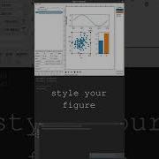Style A Matplotlib Figure With Pylustrator