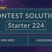 MAX MIN MEX MAXMINMEX Starter 224 CodeChef Official Solution