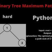 LEETCODE 124 BINARY TREE MAXIMUM PATH SUM PYTHON