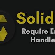 Использование обработчика ошибок Require в Solidity Оператор Require Полный курс Solidity