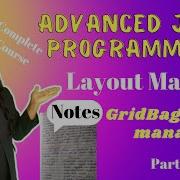 Layout Manager GridBagLayout Free Notes Part 5 Lecture 9 AJP Full Course Padho Engineering