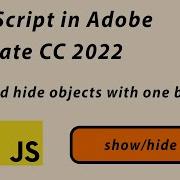 JavaScript In Adobe Animate CC 2022 Tutorial Show And Hide Object With One Button Toggle HTML5