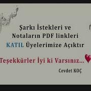 Hoşgör Sen Affet Gitsin Aldırma Ajda Pekkan NOTA SOLFEJ