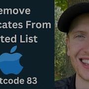 Remove Duplicates From Sorted List Leetcode 83 Linked Lists Python