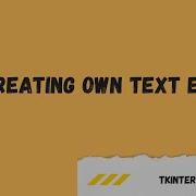 How To Create Text Editor Using Python Tkinter Python Devincept