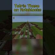 Tetris Theme Noteblocks Cover In Minecraft