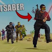 Admin Abusing 214 Rust Players With A Lightsaber