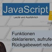 JS Funktionen 1 JavaScript Tutorial Deutsch Teil 5