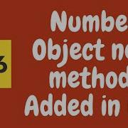 40 Number Object In ES6 New Methods In Number Object Like IsInteger IsFinite In Javascript