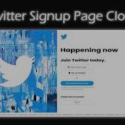Twitter Signup Page Clone HTML CSS