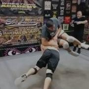 Matt With A Spear In Slow Motion Pro Wrestling Training