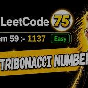 59 Leetcode 75 Blind 1137 N Th Tribonacci Number DP Recursion Memoization Python