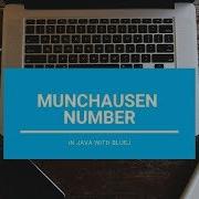 Munchausen Number Core Java With BlueJ