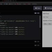 Tip Calculator Part 1 HTML