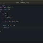 C Program How To Display Fibonacci Sequence