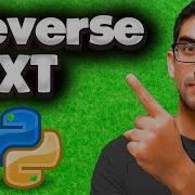 How To Reverse A Text String In Python
