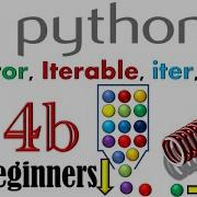 Python3 Tutorial For Beginners Iteration Iterators Iterables Next And Iter Lesson 4b