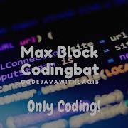 CodingBat Max Block Coding Bat Java Coding CodeJavaWithSaqib No Audio Only Coding