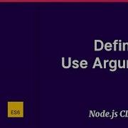 6 Define And Use Arguments Build A Node Js CLI With Ace