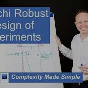 Taguchi Robust Design Of Experiment 6 Sigma Tutorial