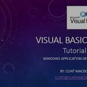 Visual Basic Tutorial 10 Introduction To 1D Arrays
