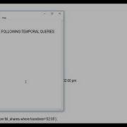 How To Create A Temporal Database In Oracle 11g