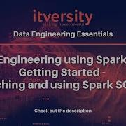 Data Engineering Using Spark SQL Getting Started Launching And Using Spark SQL CLI
