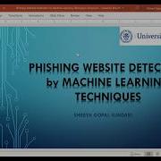 Phishing Website Detection By Machine Learning Techniques